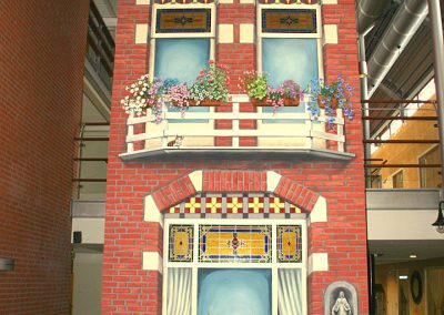 muurschildering- trompe-l'oeil-herenhuis-gevel