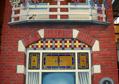 muurschildering- trompe-l'oeil-herenhuis-gevel