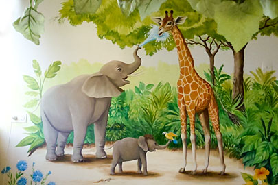 muurschildering-jongenskamer-jungle