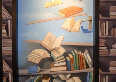 muurschildering-trompe-l'oeil-boekenkast